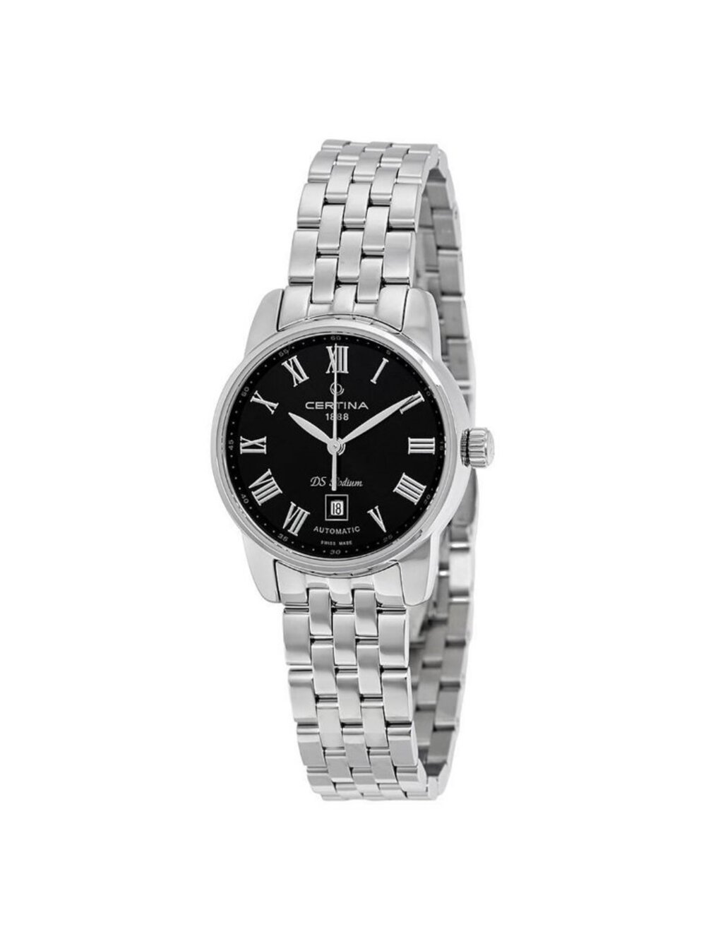NWT Certina DS Podium Automatic Black Dial Ladies Watch
